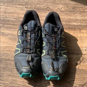 Salomon Speedcross 4 trail running shoe.